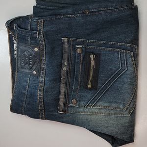 Ring of Fire mens slim straight jeans size 32x30